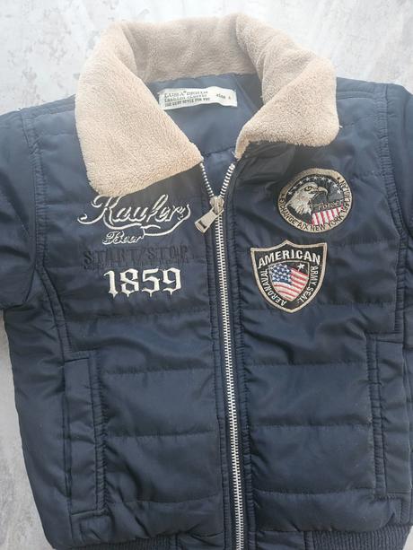 Frajerská chlapčenská bundička, v. 4 roky, 104