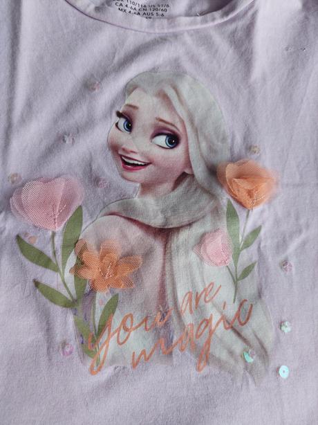 Tričká krátky rukáv, h&m,110