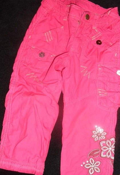 Kapsáčové podšité nohavice, dopodopo,98