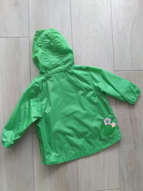 Tenká prechodná bundička so žabkou, next,86