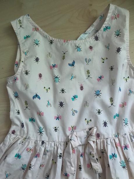 Šaty hmyz bavlna 8-9 rokov, h&m,134