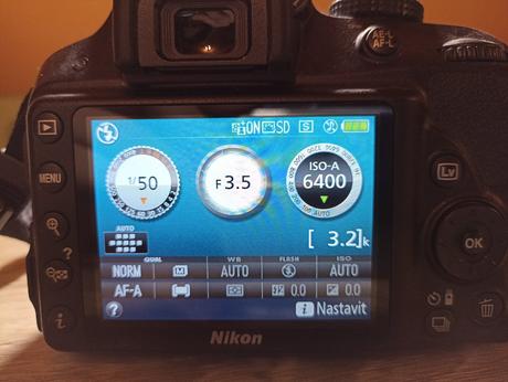 Nikon d3300 + polarizačný filter, nikon
