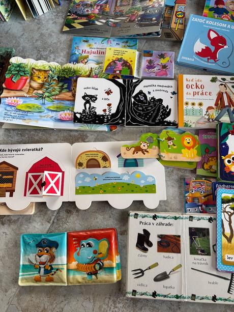 Detské knihy od 0-2 rokov, 