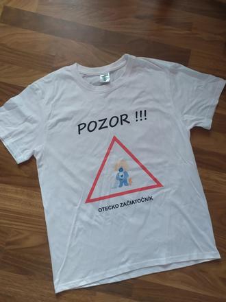 Tričko pre ocka začiatočníka, m