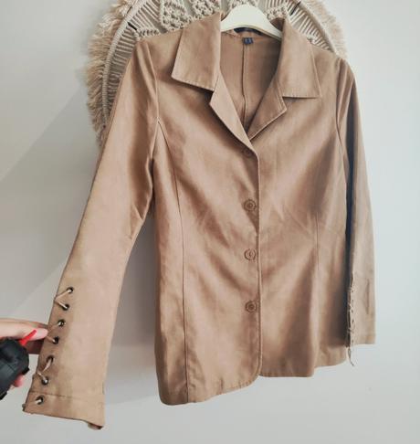 Sako v imitácii brúsenej kože, tcm,m