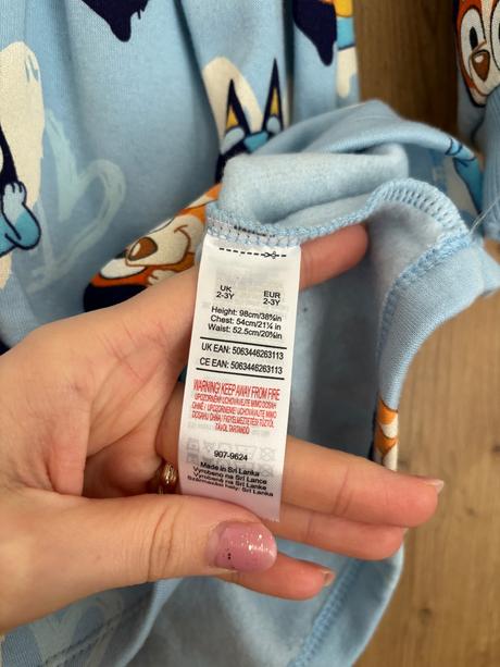 Bluey dievcenske saty, f&f,98