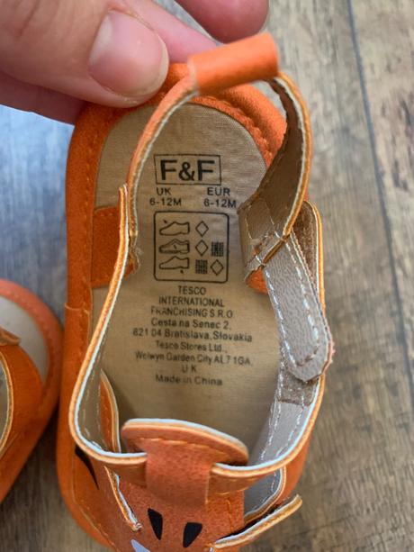 Sandálky, f&f,18