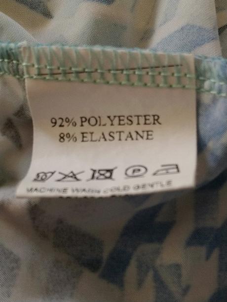 Dlhé elastické šaty s farebným vzorom, goddiva, l