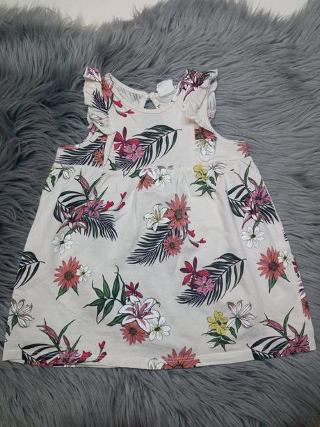 Dievčenské šaty h&m (74), h&m,74