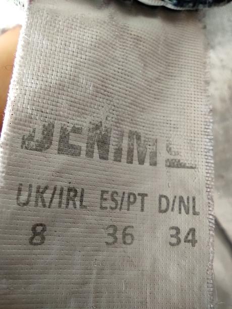 Rifle skinny, zn. denim co, veľ. uk 8 / eu 36, denim co,36