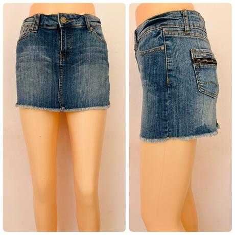 Džínsová mini sukňa (l), l