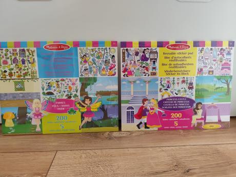 Melissa & doug znovupouzitelne nalepky, 