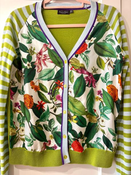 Nádherný svetrík zara hodváb/vlna m, zara,m