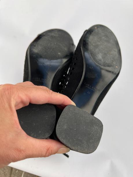 Zara trendy dierovane super jesenne clenkove cizmy, zara,36