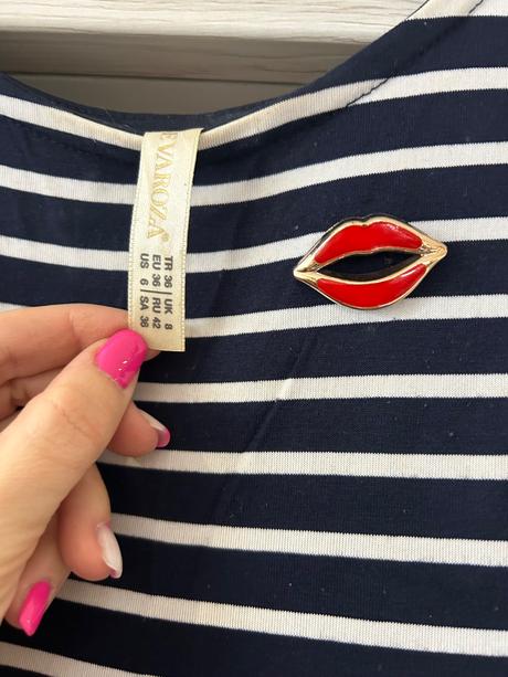 Šaty námornícke, s