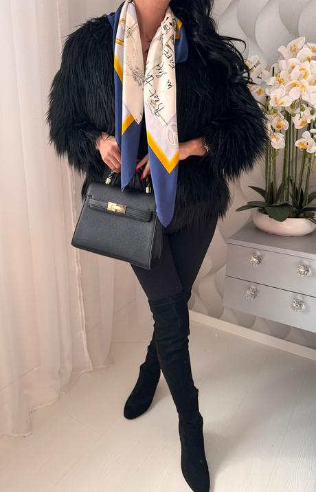 Moschino - farebná šatka, moschino