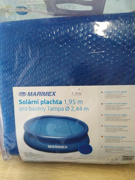 Solárna plachta na bazén, 