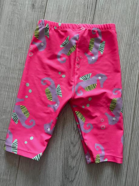 Dvojdielne neonovo ružové plavky s upf 50+, next,92