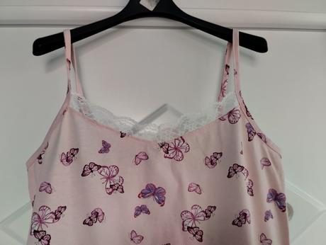 Nočna košeľa s čipkou 40/42, bonprix,m