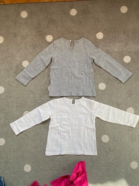 3x tričko s dlhým rukávom, fagottino,86