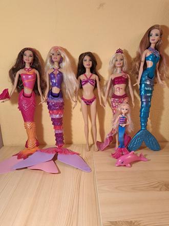 Barbie mermaid tale set - merliah, kylie, little s, 