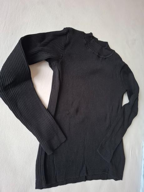 Damsky teply rolak so stojacikom, takko,s