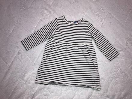 Šaty z teplákoviny, lupilu,74