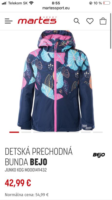 Prechodná bunda, 128