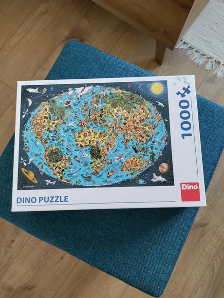 Puzzle zemeguľa, 
