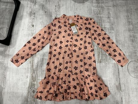 Ružové košeľové šaty 152, coccodrillo,152