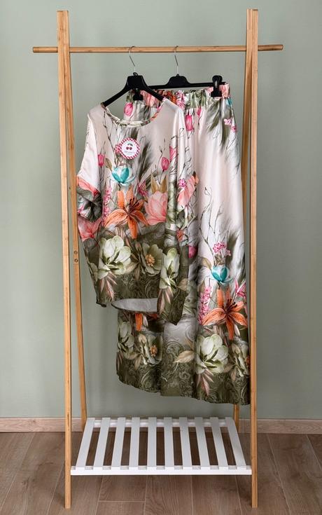 Dvojdielny saténový set, 