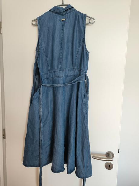 Tommy hilfiger riflové šaty, tommy hilfiger,m