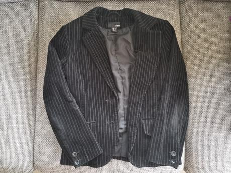 Menčestrové sako, h&m,36