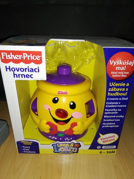 Fisher price hovoriaci hrniec,