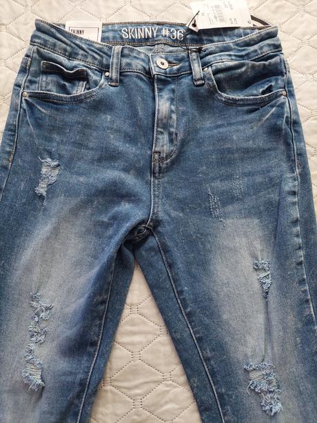 Dámske rifle skinny, gate,36