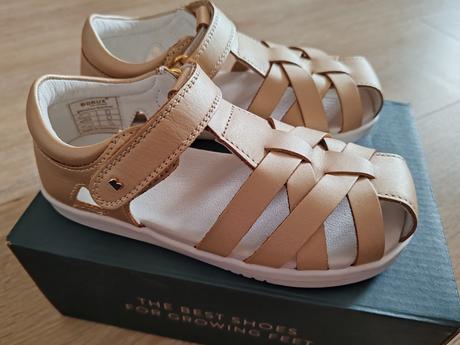 Bobux sandále kp tropicana ii pale gold 28, bobux,28