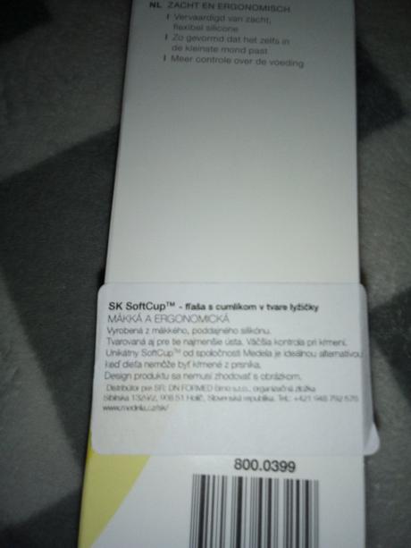 Medela softcup fľaša, 