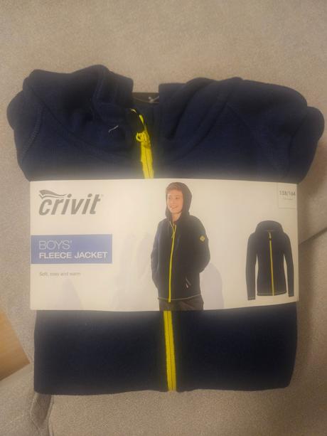 Fliesová mikina, crivit,158 / 164