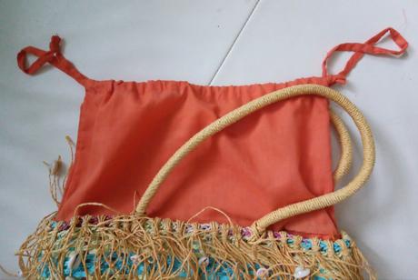 Letný kabelkový košíček,