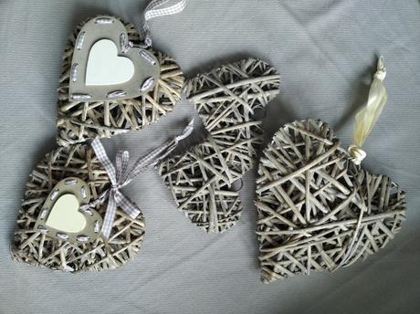 Prútené srdce 20 x 20 cm,