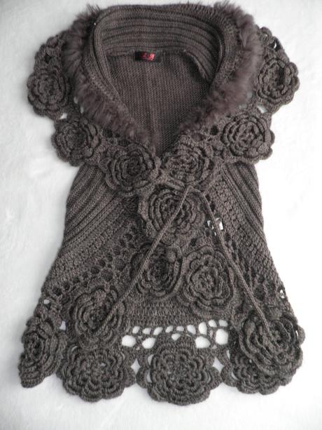 Pekná pletená vesta, m