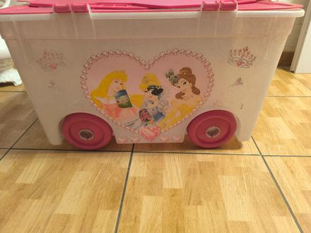 Nádoba na hračky na kolieskach - veľká,