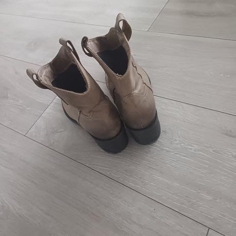 Kožené nízke kovbojky 37, 37