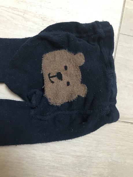 Pančušky s macíkom na riťke od gap, gap,86