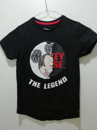 Čierne tričko mickey mouse, disney,104