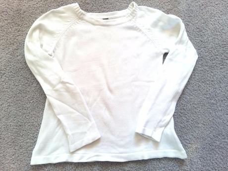 Biely pulovrik, zara,152