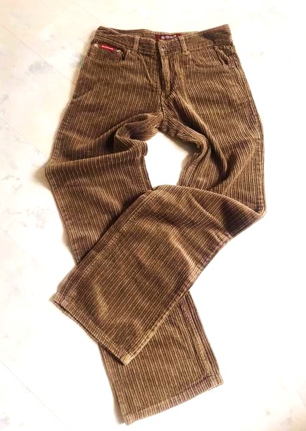 Manchestrové nohavice č. 30/33, l