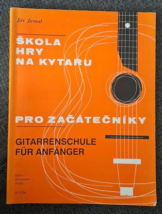 Škola hry na kytaru (noty), 