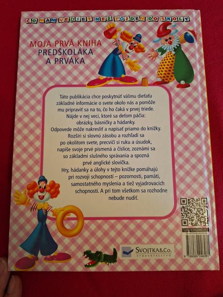 Moja prvá kniha predškoláka a prváka,