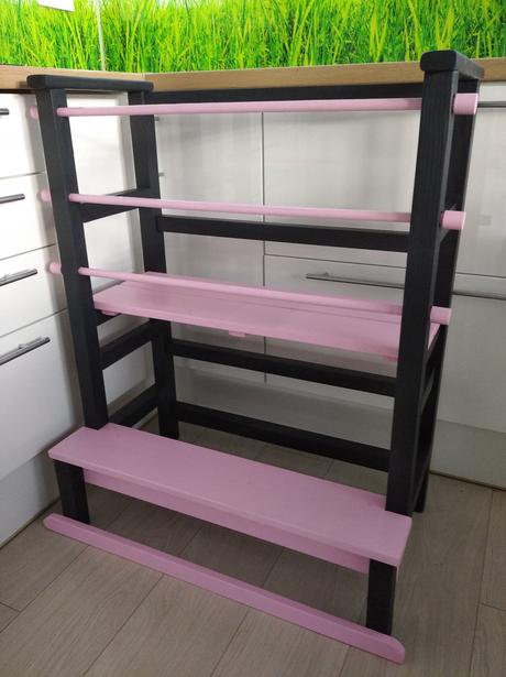 Učiaca veža polohovateľná - learning tower montess,